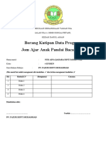 Borang Kutipan Data Fasa 1