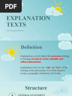 Explanation Texts