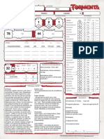 Jogador de RPG com personagem caçador