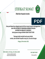 Sertifikat Sunat