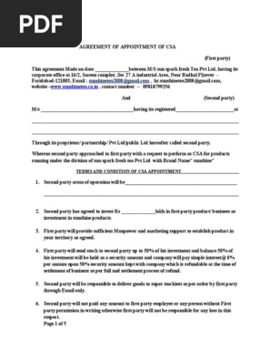 CSA( AGREEMENT  18-19-  NEW)- 5-7-18