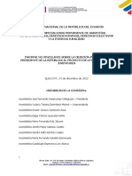 Informe Objeción Parcial Proyecto de Ley Organica de Juventudes