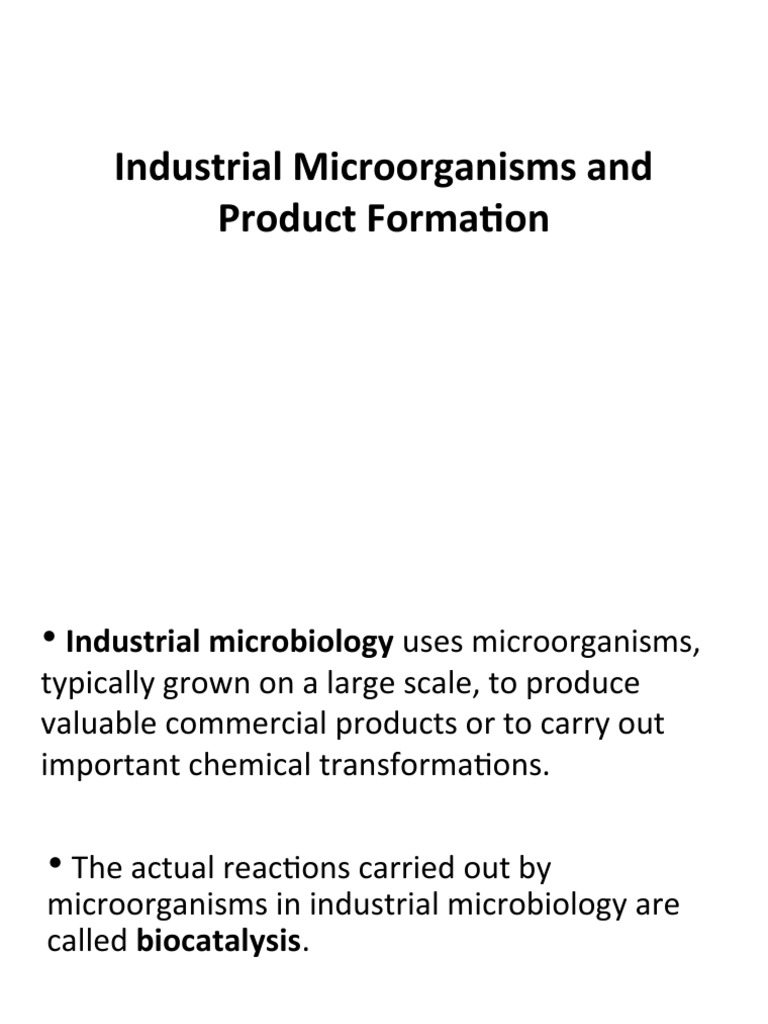 Industrial Importance of Microbes PDF Penicillin