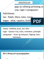 Filipino - Lesson 1 - Panngalan