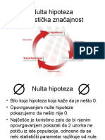 7 Nulta Hipoteza