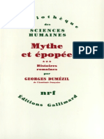 Dumézil Georges - Mythe Et Épopée Tome 3