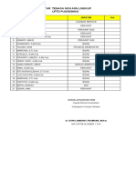 Daftar Lampiran Non Asn