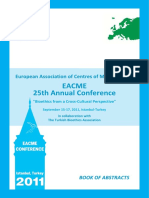 EACME 2011 Conference in Collaboration W