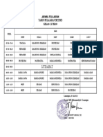 Jadwal X Tkro