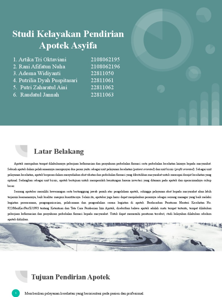 Studi Kelayakan Apotek Pdf