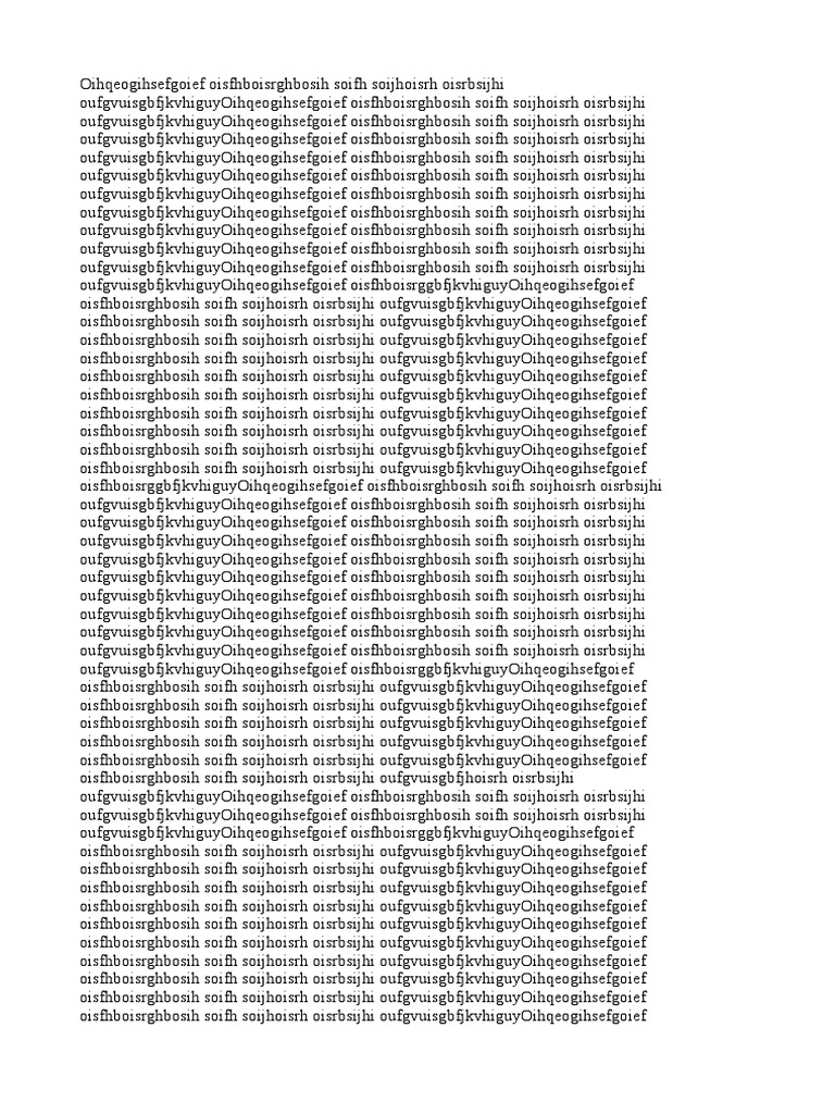 Random text document summary | PDF