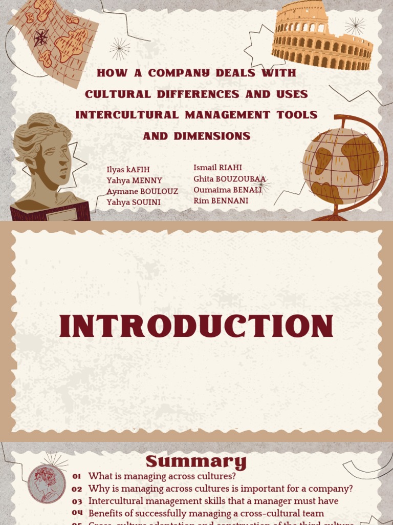 Managing Cultural Differences in Teams | PDF | Cross Cultural ...