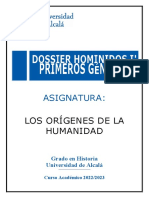 Dossier Hominidos I 2022-2023
