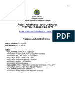 Ação Trabalhista Reconhecida por Dependência