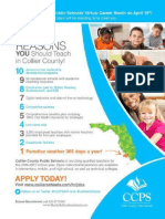 teacher recruitment flyer