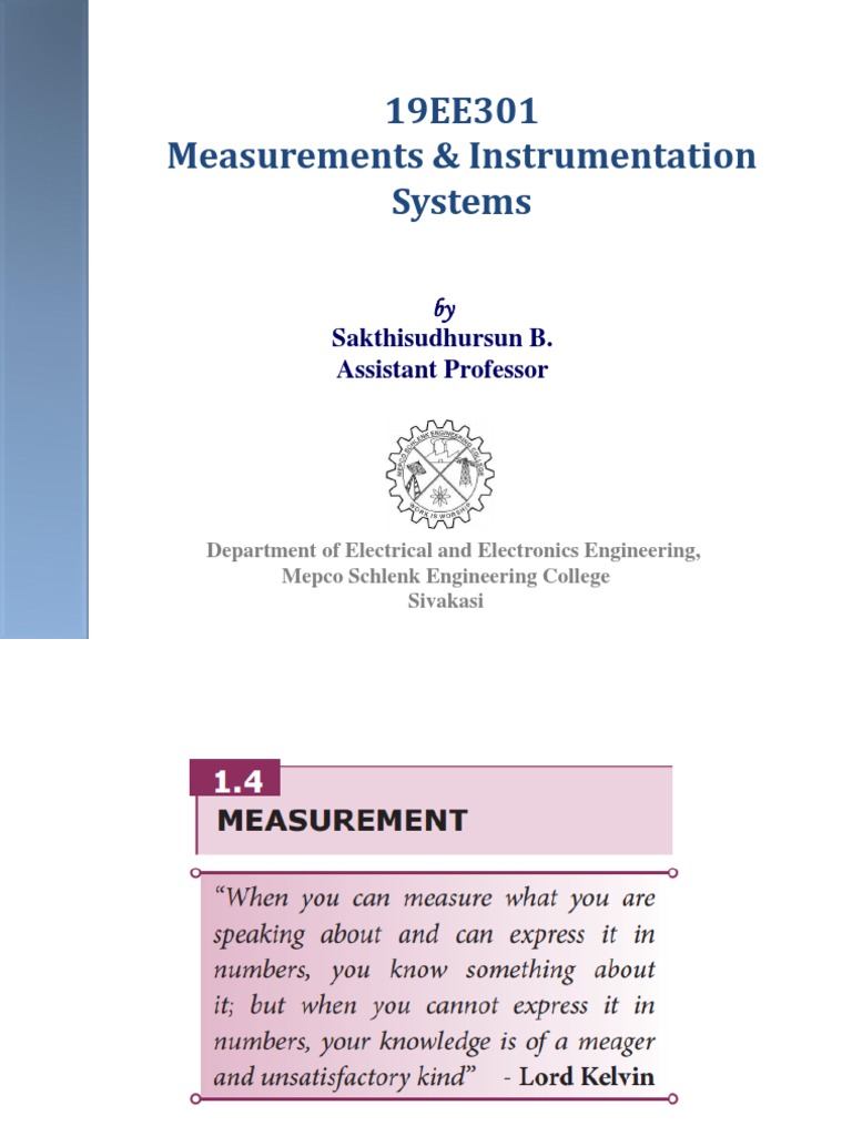 MI Unit 1 2022 1662623571633 PDF Standard Deviation Calibration