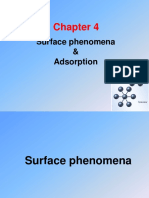 Physical Chemistry 2 - Surface Phenomena and Adsorption