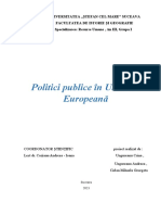 Politici Publice in UE