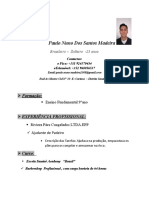 Documento Curriculo 1 Paulo