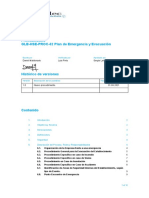 Glb-Hse-Proc-02 Plan de Emergencia y Evacuación