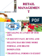 Retail Management Introduction PPT 1 - 23-08-2012
