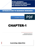 Chapter - 1-Introduction To Business Research