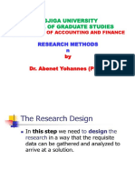 CHAPTER - 4 - Research Design