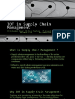 IOT PPT in Supply Chain Management & Inventory Management