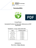 Group 1 - Sustainablity