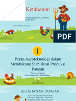 Pengantar Agro Ketahanan Pangan