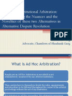 Arbitration Address