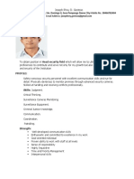 Resume Document