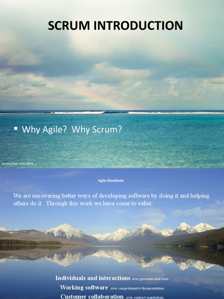 Scrum 101 Introduction To Scrum | PDF | Scrum (Software Development ...