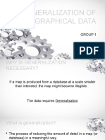 Generalization of Geographical Data