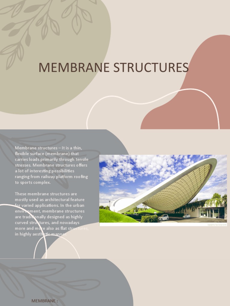 Membrane Structures in Architecture | PDF | Stress (Mechanics ...