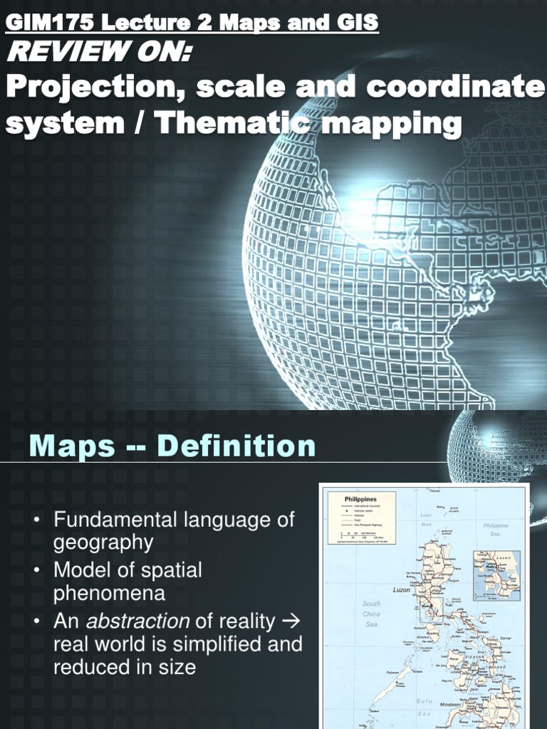 Understanding Map Types and Projections | PDF | Geographic Information ...