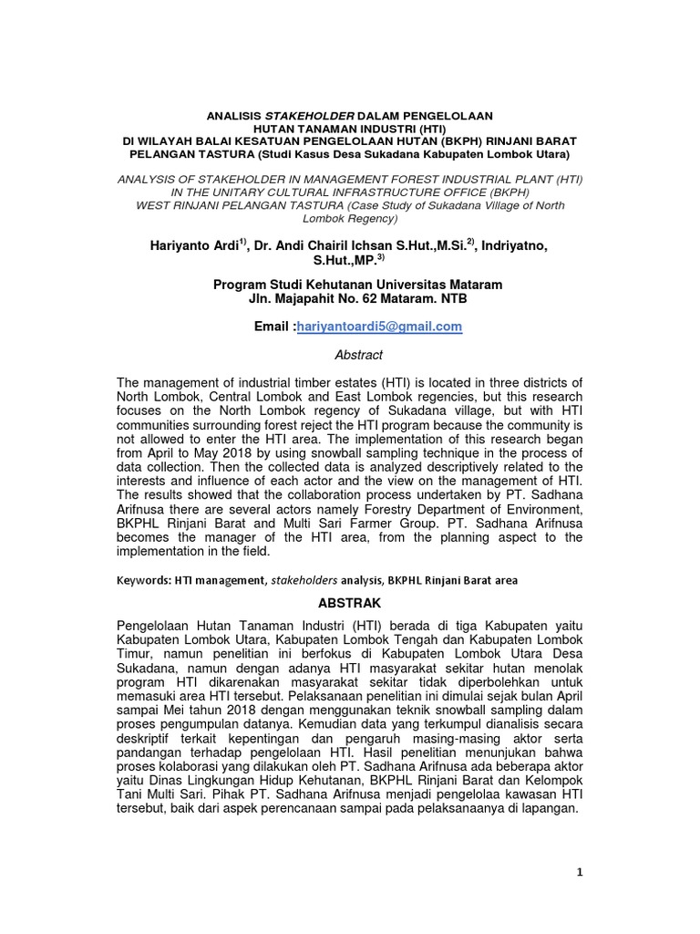 JURNAL Hariyanto Ardi | PDF | Indonesia