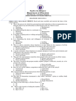 Pe 11 Diagnostic Test With Answer Key