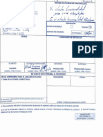 Reporte Dimensional de Medicion de Productos