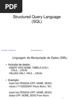 Aula 08 - SQL - Dml
