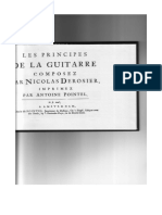 Nicolas Derosier Principes de La Guitare