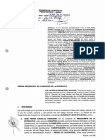 Denuncia Constitucional de la Fiscal de la Nación contra Pedro Castillo