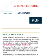 Brick Masonary