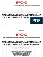 Apresentação de Reportagem (A Insústria Da Construção Metálica)