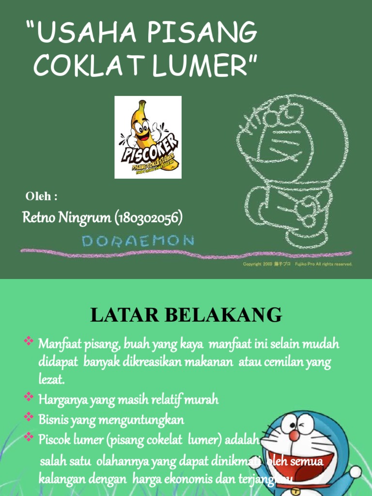 Peluang Usaha Piscok Lumer | PDF