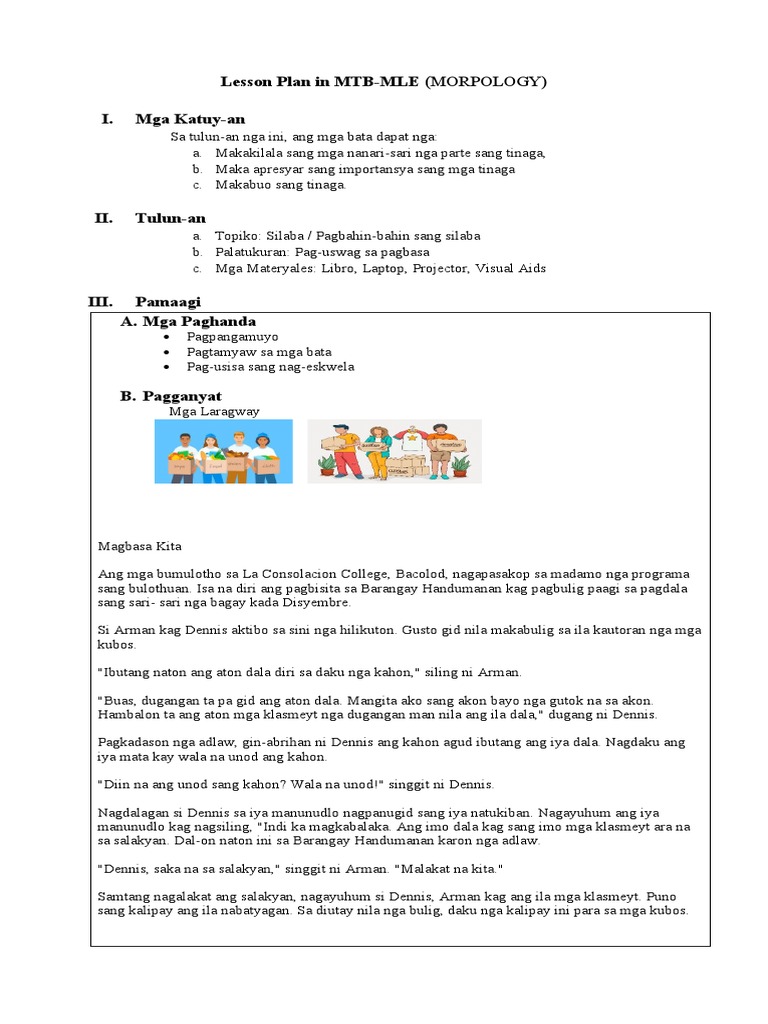 A Detailed Lesson Plan In Mtb Mle Converted 3 A Detailed Lesson Plan ...