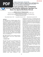 Optimal Placement and Sizing of Dgs in Distribution Networks Using Dandelion Optimization Algorithm: Case Study of An Algerian Distribution Network