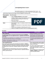 c1 Advanced Lesson Plan Speaking Parts 3 and 4