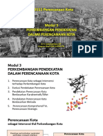 3 Perkembangan Pendekatan Perencanaan Kota