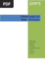 Download GIllette Marketing Report by Abhishek Anand SN6139381 doc pdf